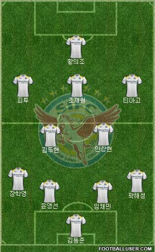 Seongnam Ilhwa Chunma Formation 2016