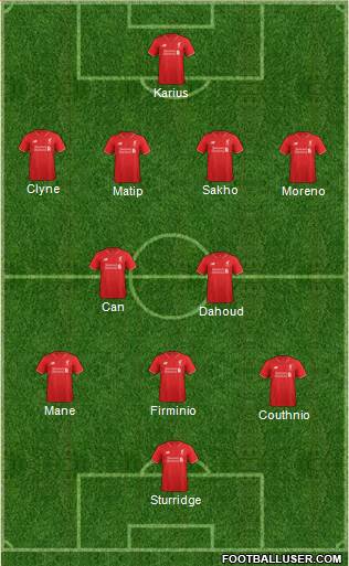 Liverpool Formation 2016