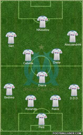 Olympique de Marseille Formation 2016