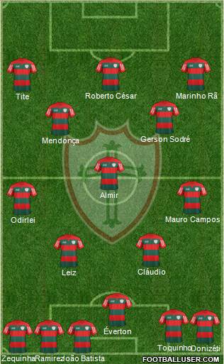 A Portuguesa D Formation 2016
