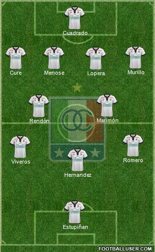 CD Once Caldas Formation 2016