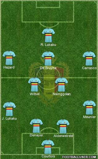 Belgium Formation 2016