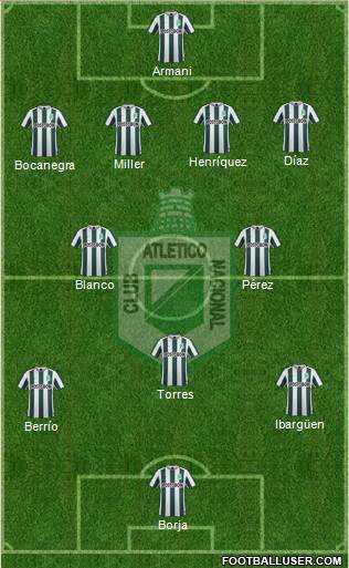 CDC Atlético Nacional Formation 2016