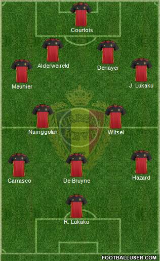 Belgium Formation 2016