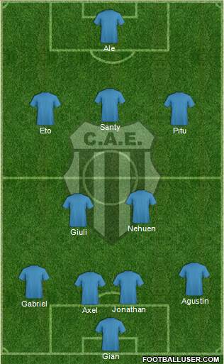 Estudiantes de Buenos Aires Formation 2016