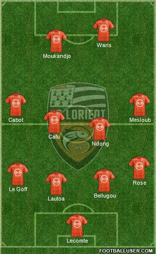 FC Lorient Bretagne Sud Formation 2016