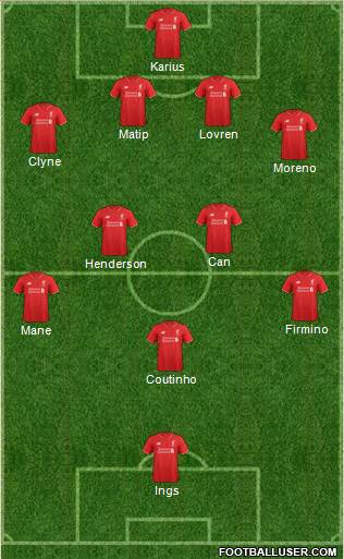Liverpool Formation 2016