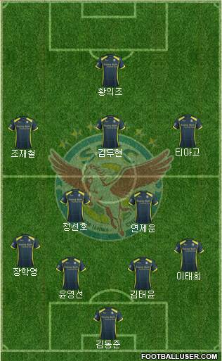 Seongnam Ilhwa Chunma Formation 2016
