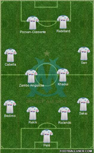 Olympique de Marseille Formation 2016