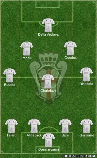 Pro Vercelli Formation 2016