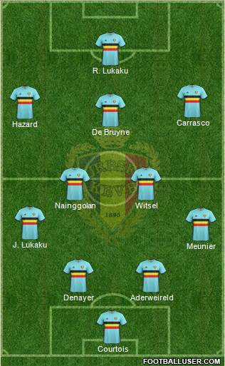 Belgium Formation 2016