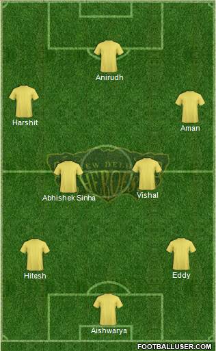 New Delhi Heroes Formation 2016