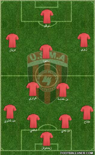 Union Sportive de la Médina d'Alger Formation 2016