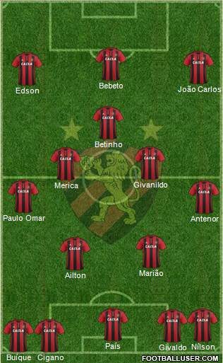 Sport C Recife Formation 2016