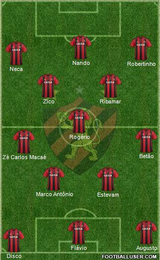 Sport C Recife Formation 2016