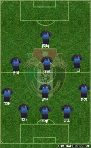 Japan Formation 2016