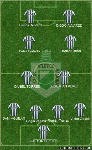 CDC Atlético Nacional Formation 2016