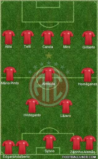 América FC (RJ) Formation 2016