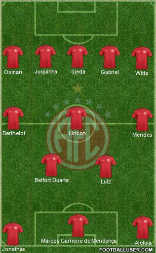 América FC (RJ) Formation 2016