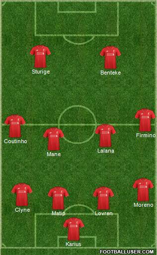 Liverpool Formation 2016