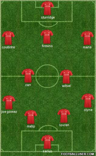 Liverpool Formation 2016