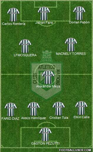 CDC Atlético Nacional Formation 2016