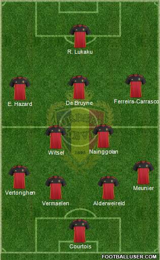 Belgium Formation 2016