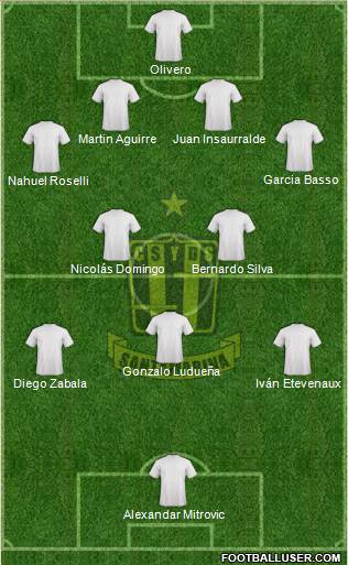 Deportivo Santamarina Formation 2016