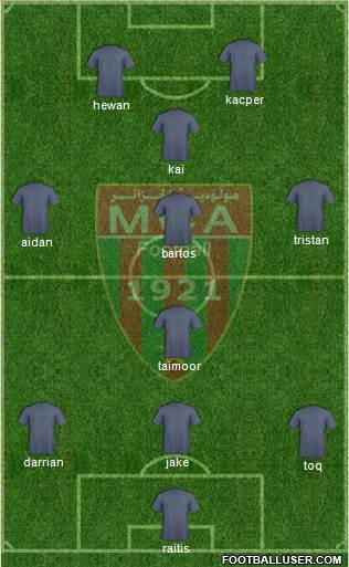 Mouloudia Club d'Alger Formation 2016