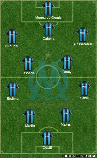 Olympique de Marseille Formation 2016