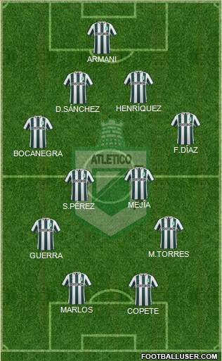 CDC Atlético Nacional Formation 2016