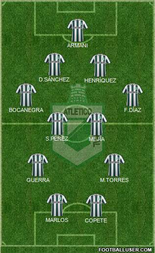 CDC Atlético Nacional Formation 2016