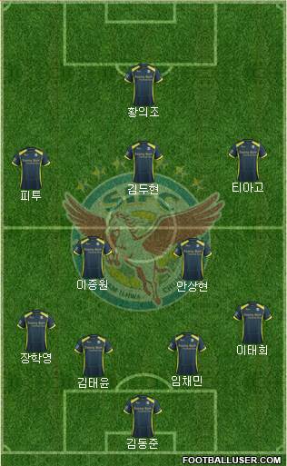Seongnam Ilhwa Chunma Formation 2016