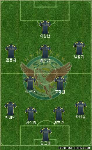 Seongnam Ilhwa Chunma Formation 2016