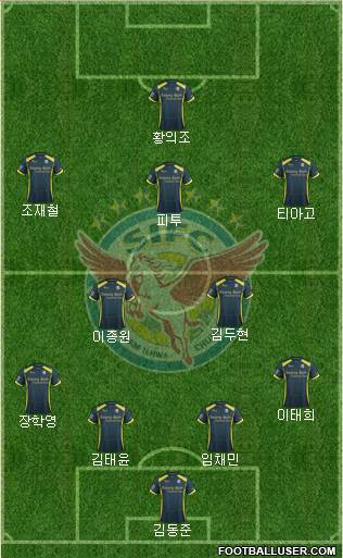 Seongnam Ilhwa Chunma Formation 2016