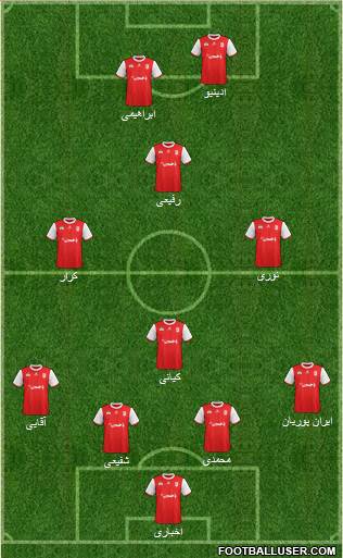 Teraktor-Sazi Tabriz Formation 2016