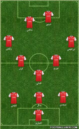 Teraktor-Sazi Tabriz Formation 2016