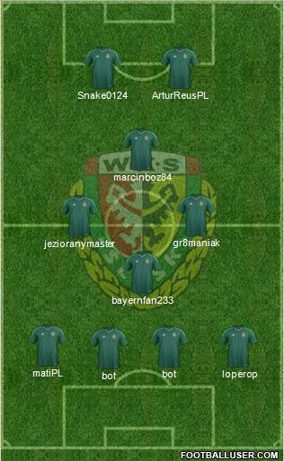 WKS Slask Wroclaw Formation 2016
