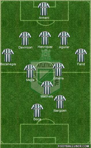 CDC Atlético Nacional Formation 2016