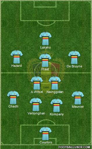 Belgium Formation 2016