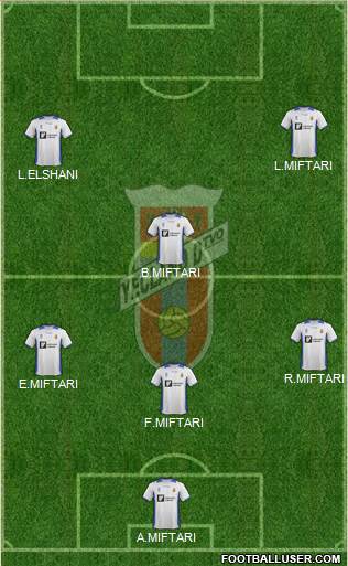 Yeclano Deportivo Formation 2016
