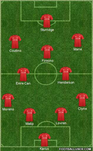 Liverpool Formation 2016