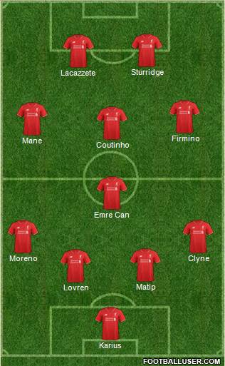Liverpool Formation 2016