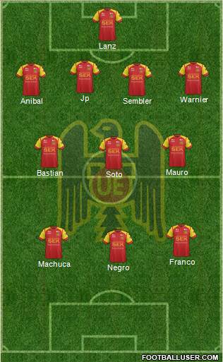CD Unión Española S.A.D.P. Formation 2016