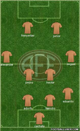 A Ferroviária E Formation 2016