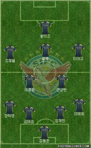 Seongnam Ilhwa Chunma Formation 2016