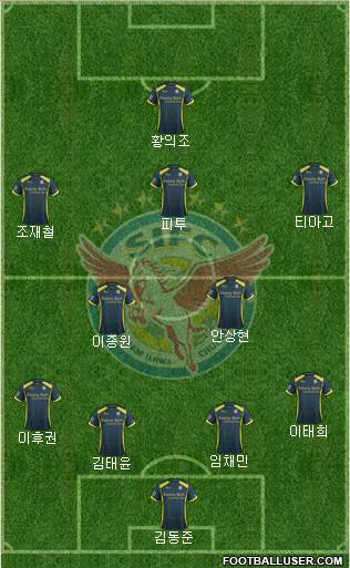 Seongnam Ilhwa Chunma Formation 2016