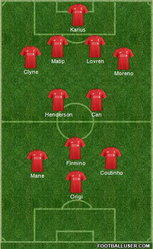 Liverpool Formation 2016