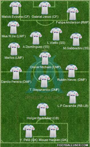 Olympique de Marseille Formation 2016