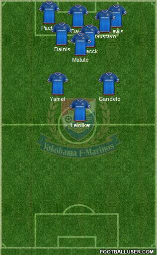 Yokohama F Marinos Formation 2016